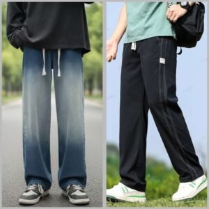 2 piece Combo Baggy Pant ( Dip Dye & Black )