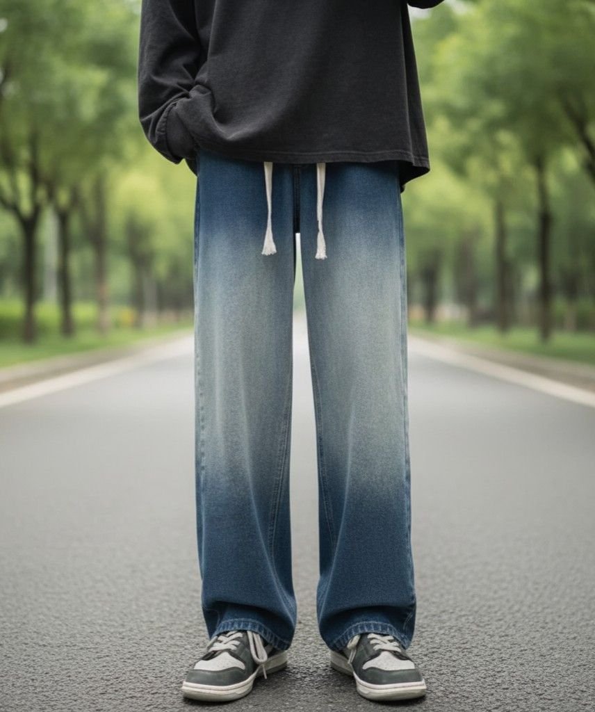 Men's Jeans American Baggy (DIP-Dye)