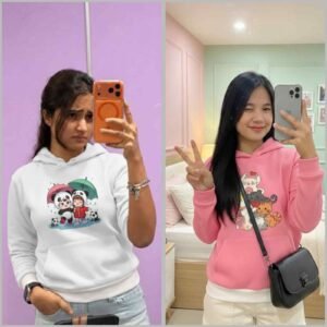 2 Piece Combo ( WHITE DOLL & PINK CAT)