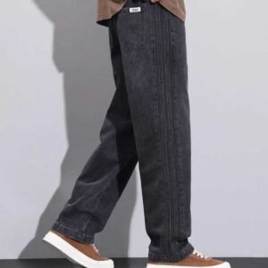 DARK WASH BAGGY PANT
