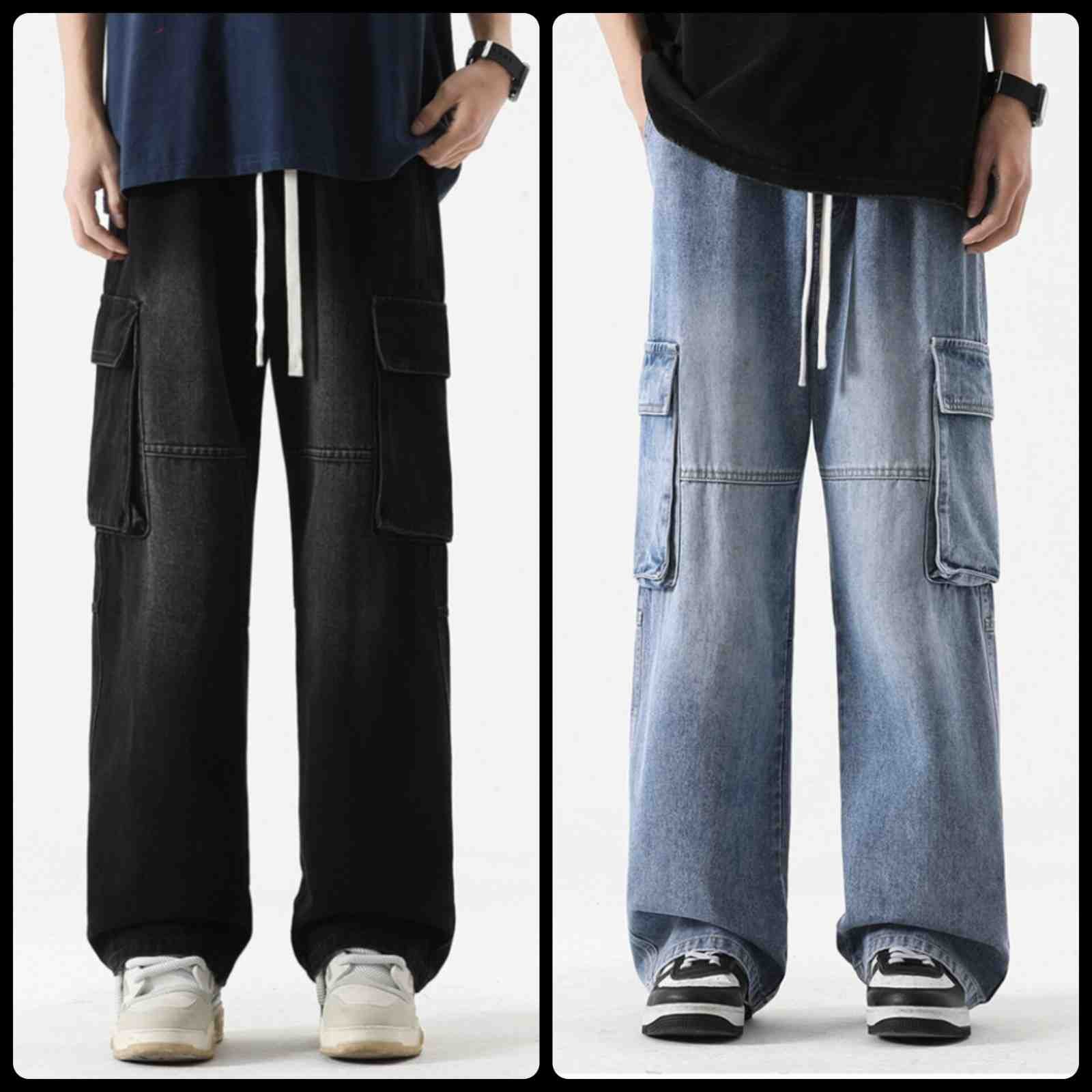 2 Piece Combo ( Black & Light Blue )