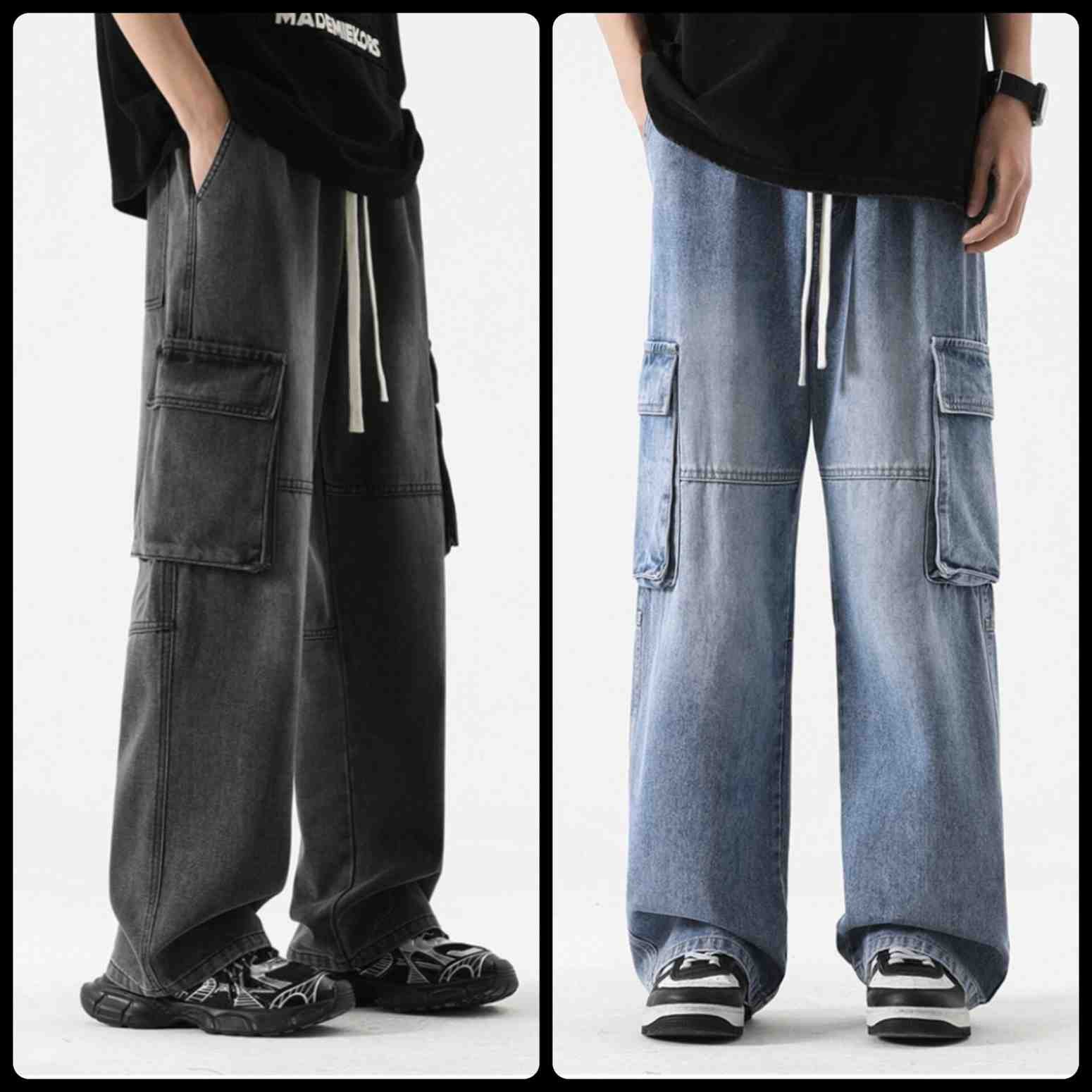 2 Piece Combo ( Dark Wash & Light Blue )