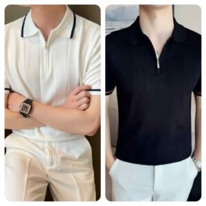 2 Piece Combo ( White & Navy )
