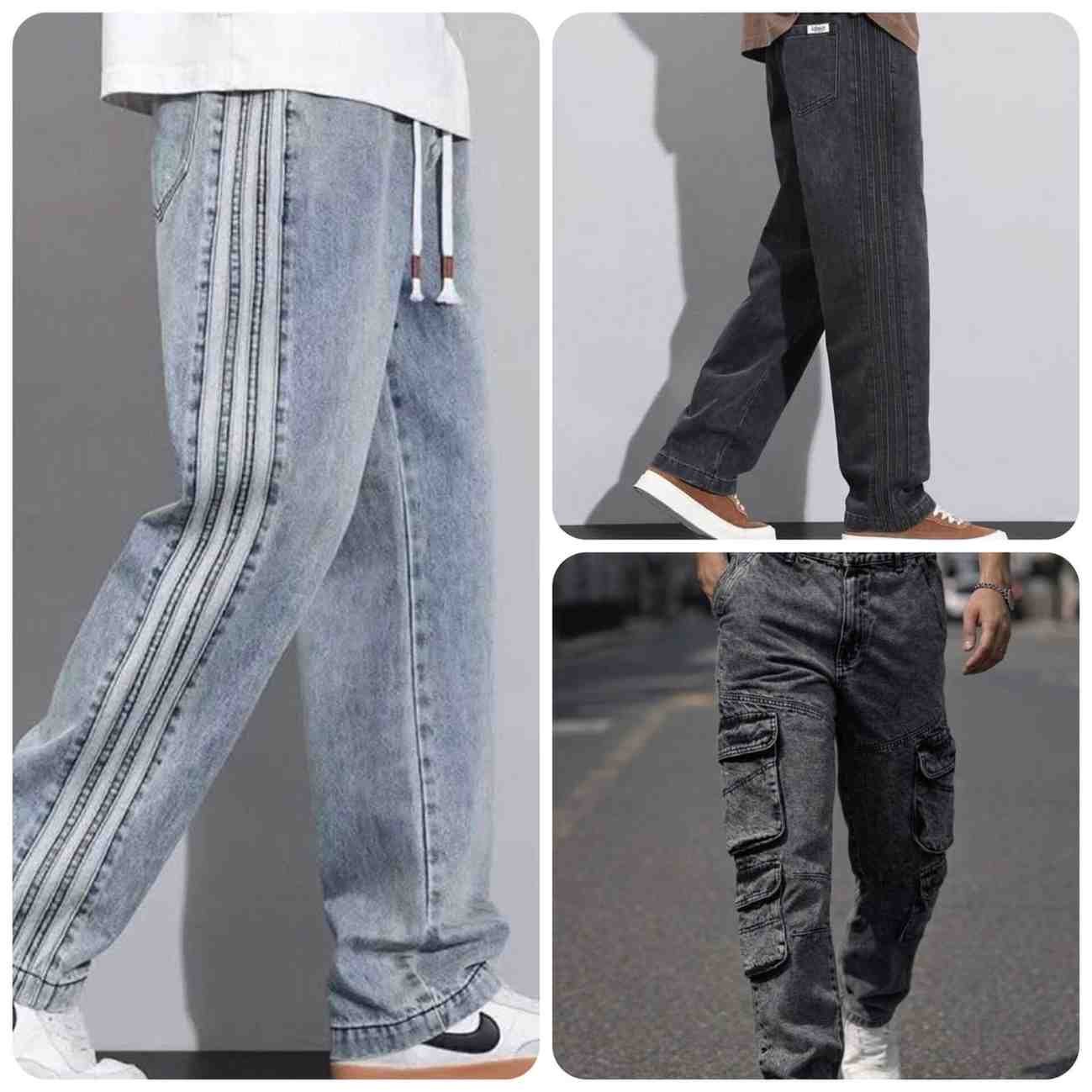3 Piece Combo ( ICE Blue , Dark Wash & Dark Ash )
